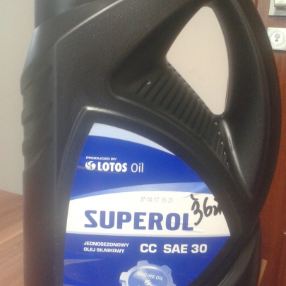 Superol, olej silnikowy,