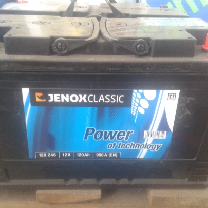 akumulator jenox classic  120 Ah 